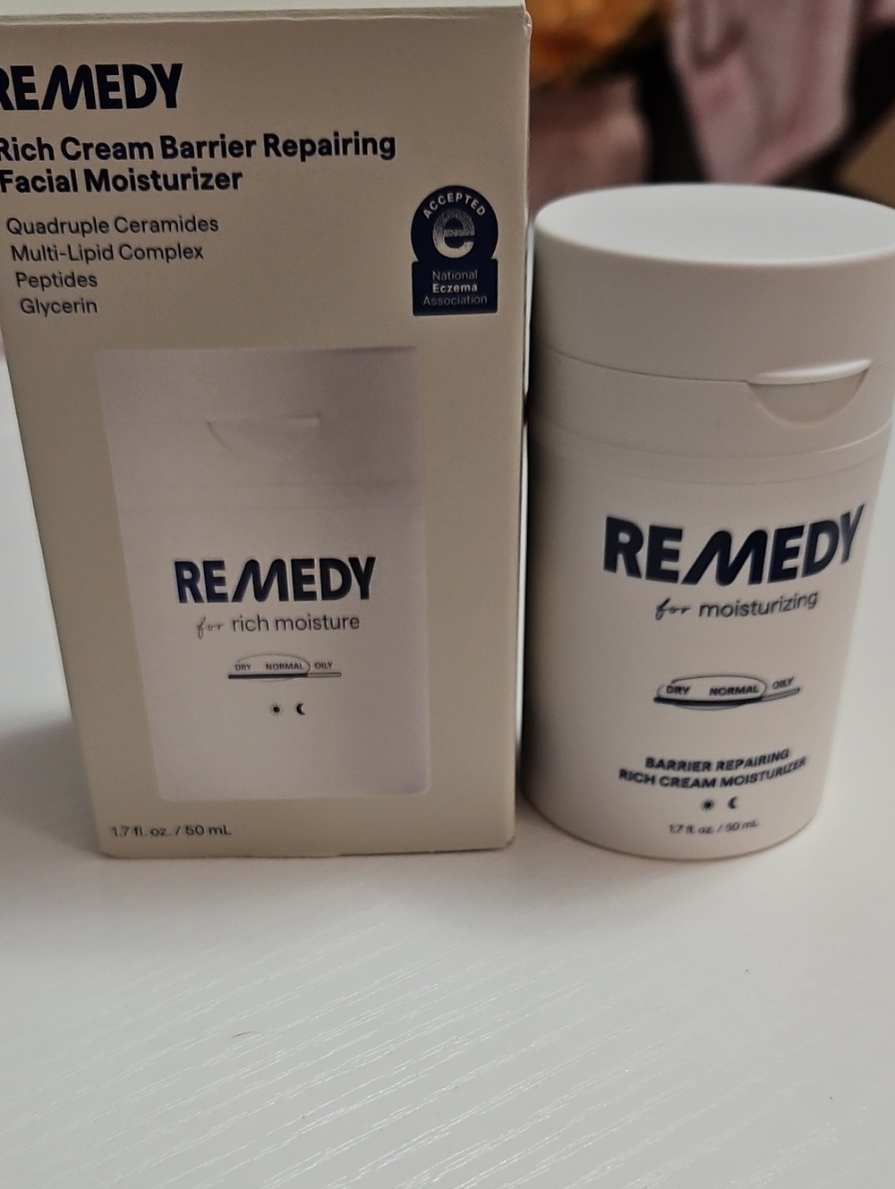 Rich Cream Barrier Repairing Facial Moisturizer - White New In Box